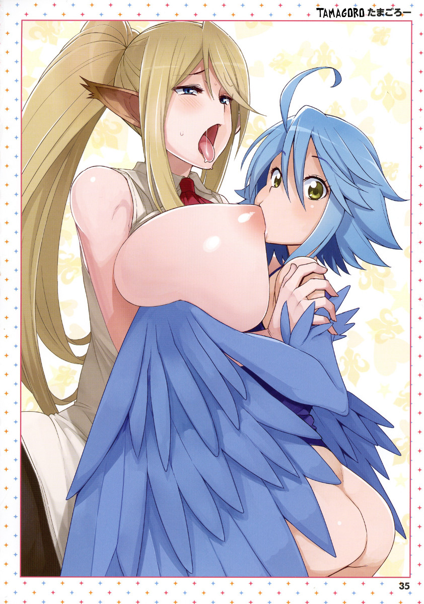 Hentai Manga Comic-Everyday Life with Monster Girls- ANOTHER CREATOR VISUAL FAN BOOK-Read-30